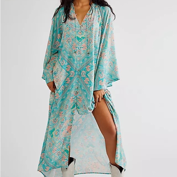 Spell Farrah Half Moon Gown BNWT - Picture 3 of 5